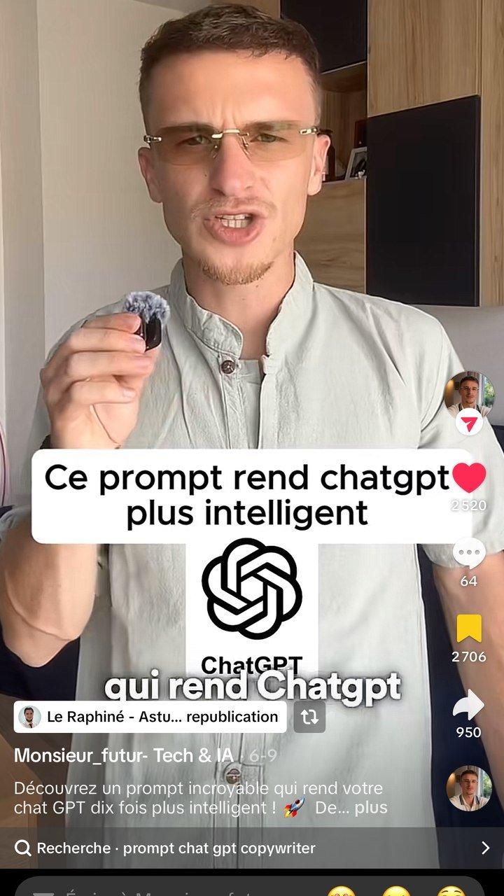 ChatGPT · Monsieur Futur